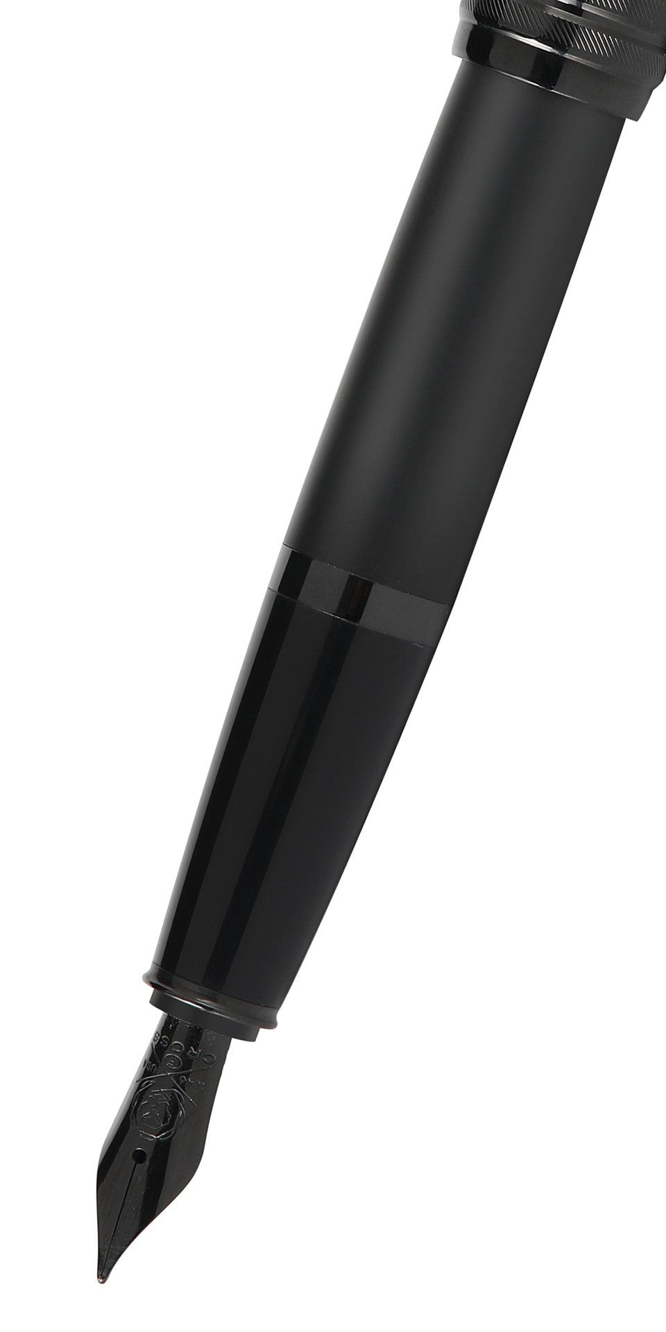 Bailey™ Matte Black Lacquer Stainless Steel Extra-Fine Nib Fountain Pen