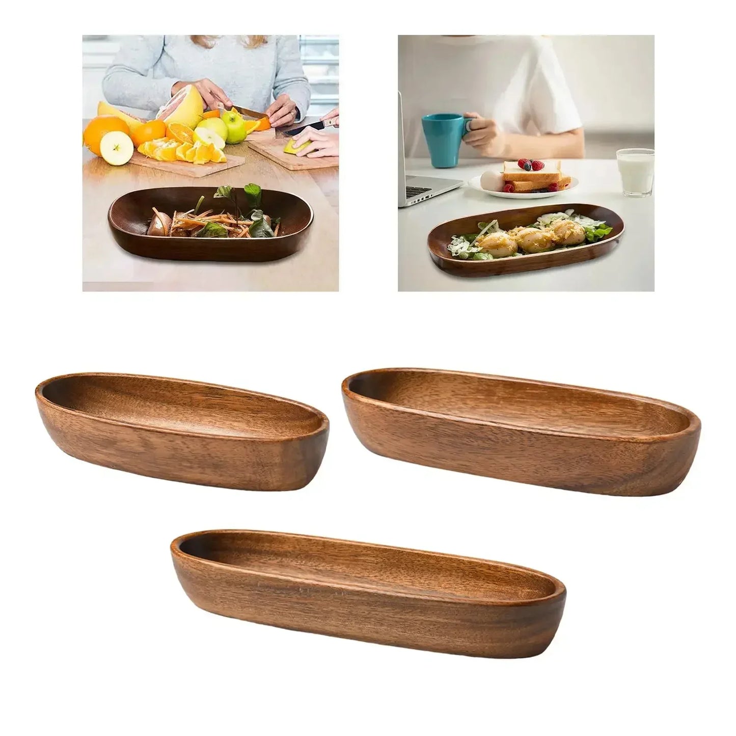 Serving Platter - Durable Wooden