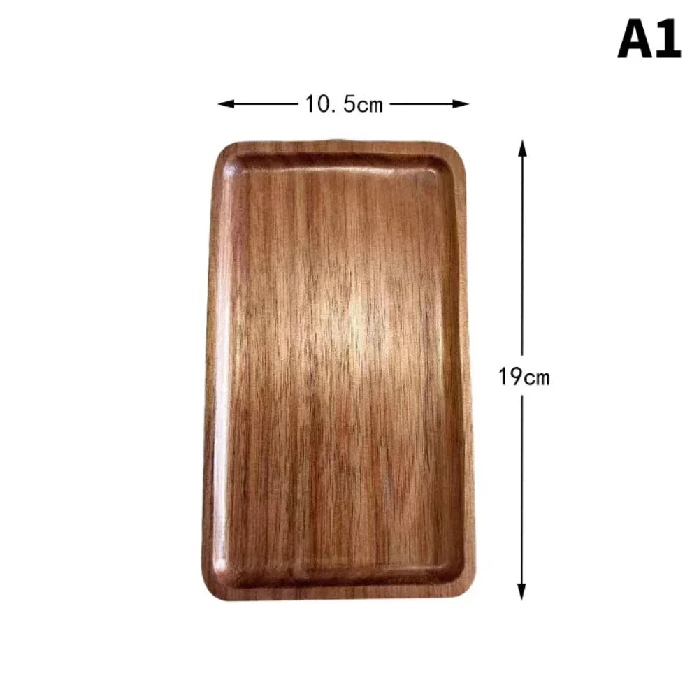 Serving Tray - Natural Wooden Oval