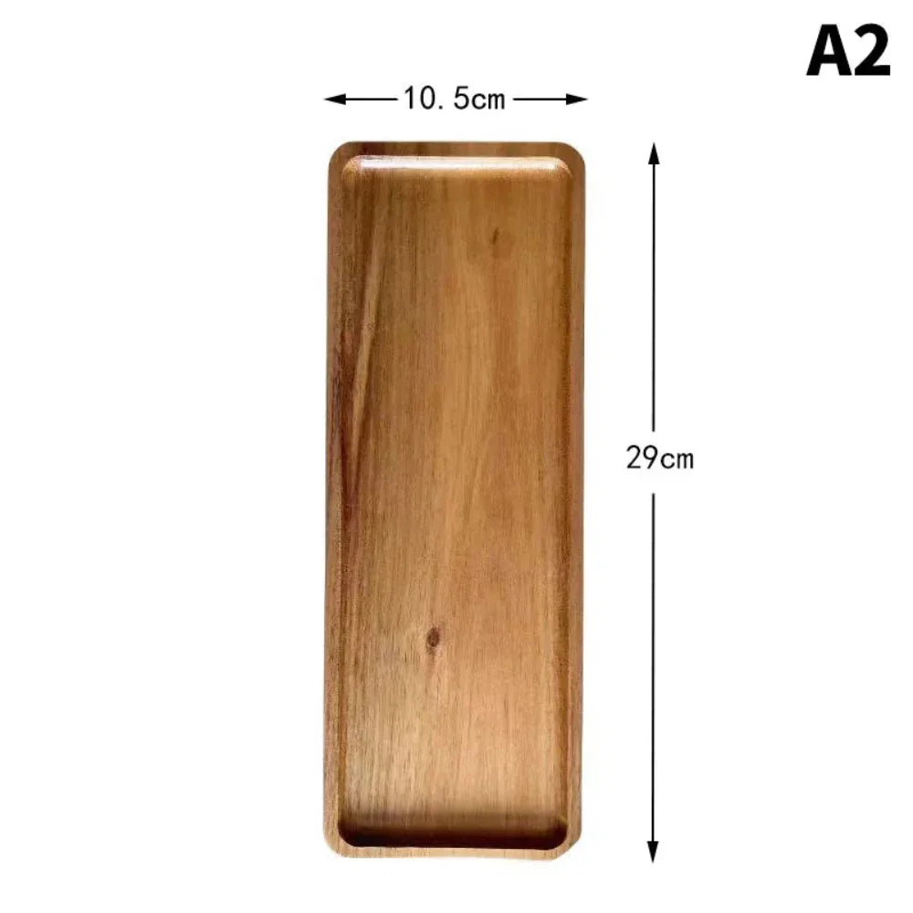 Serving Tray - Natural Wooden Oval