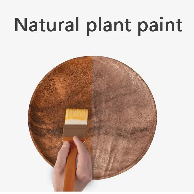 Serving Tray - Wooden Acacia Round