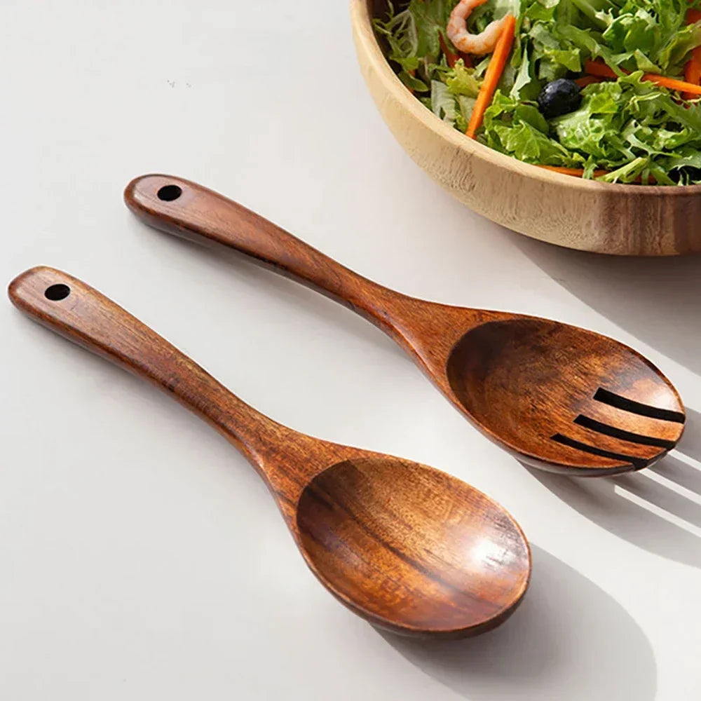 Serving Utensil - Japanese Style Wooden Set