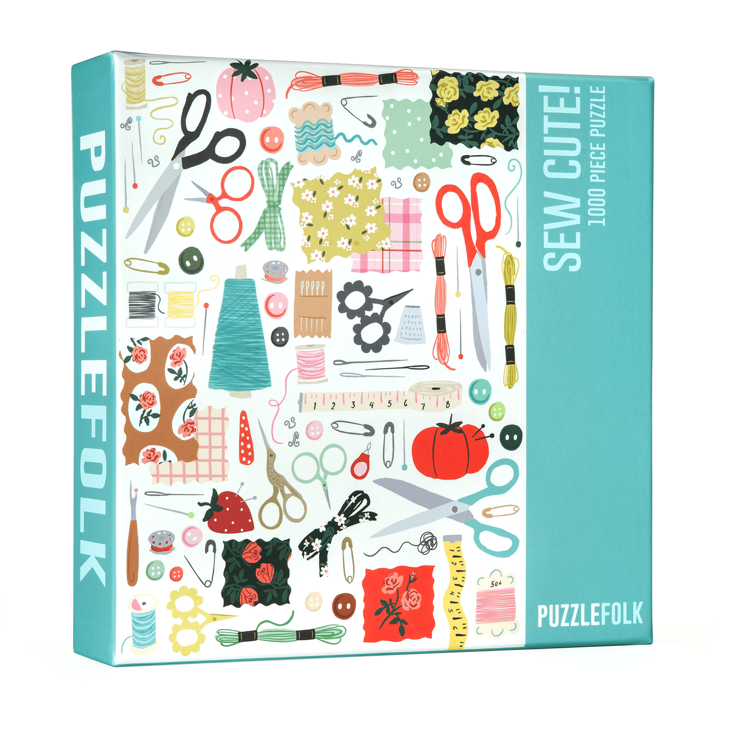 Sew Cute! 1000 Piece Jigsaw Puzzle | Puzzlefolk