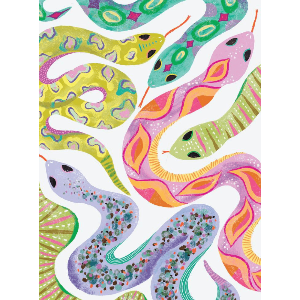 Slithering Snakes 1000 Piece Puzzle by Puzzlefolk