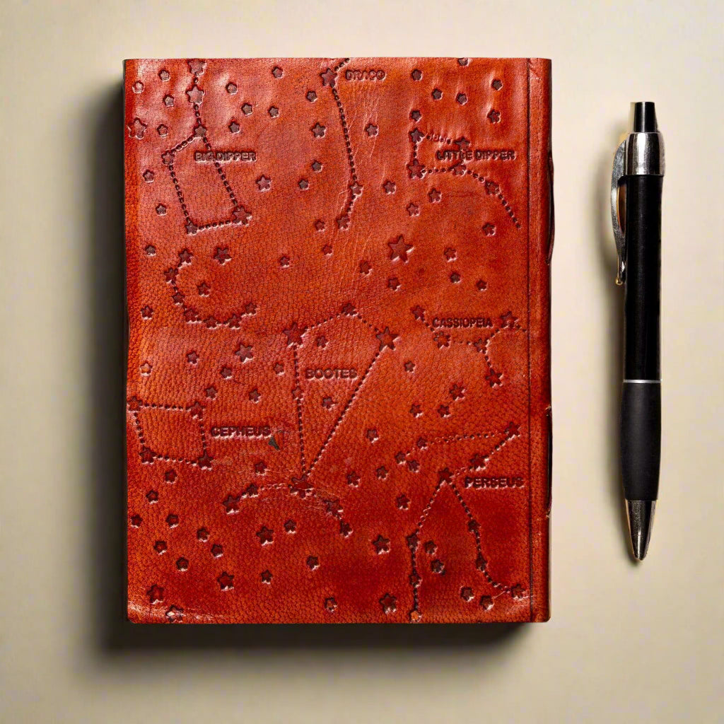 Another Adventure Quote Leather Journal