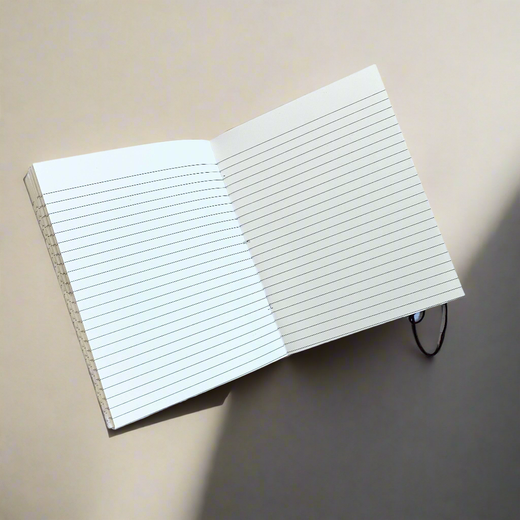 Madness Quote Leather Journal - 5x7 Lined