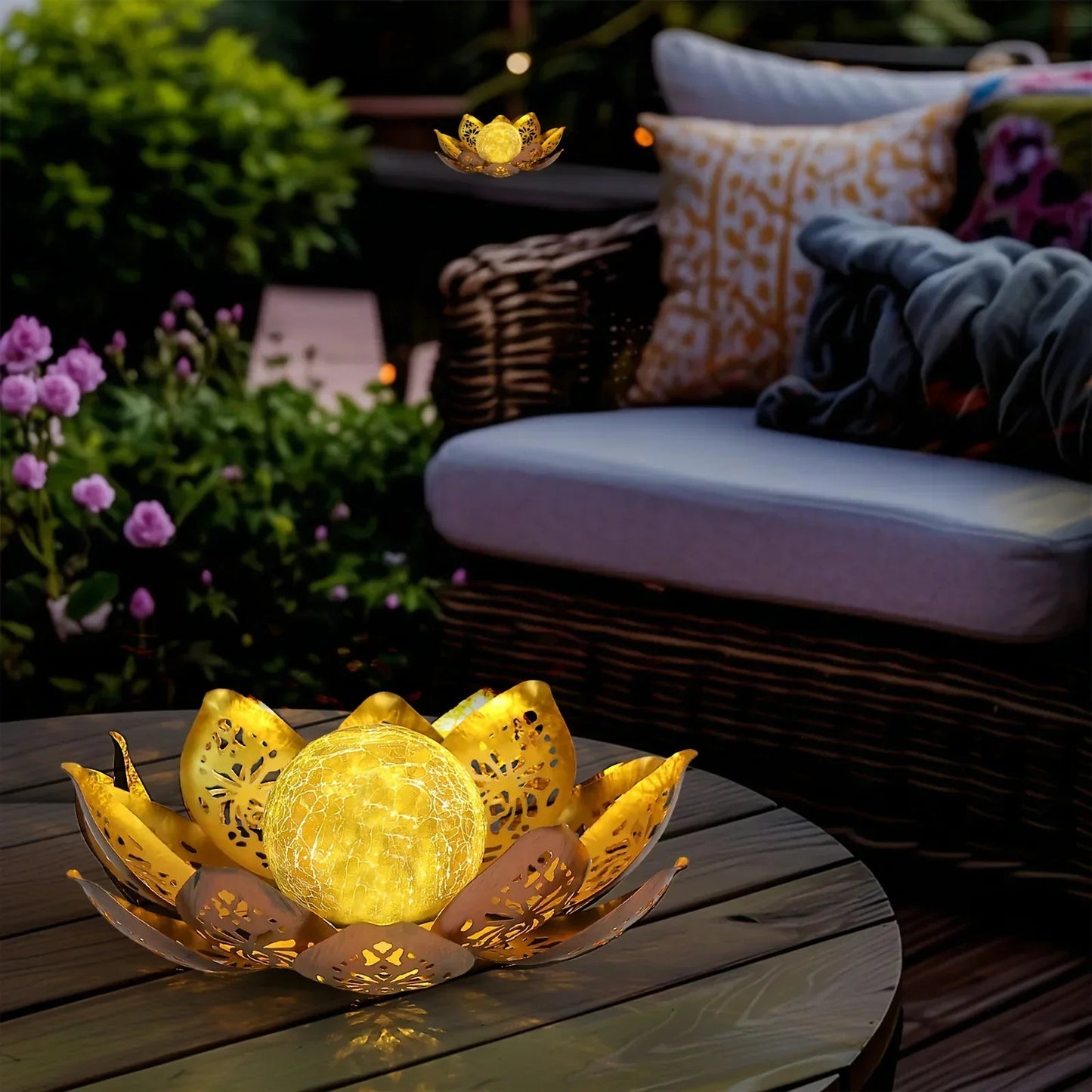 Table Lamp - Solar Iron Uplight