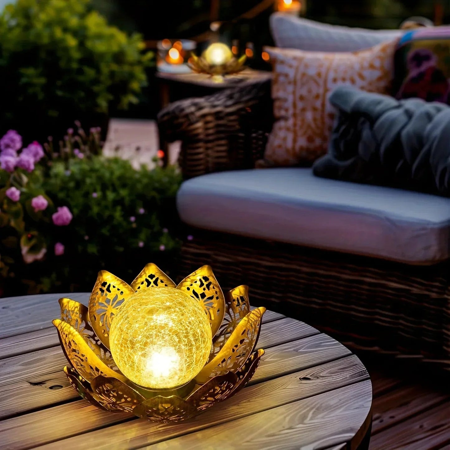 Table Lamp - Solar Iron Uplight