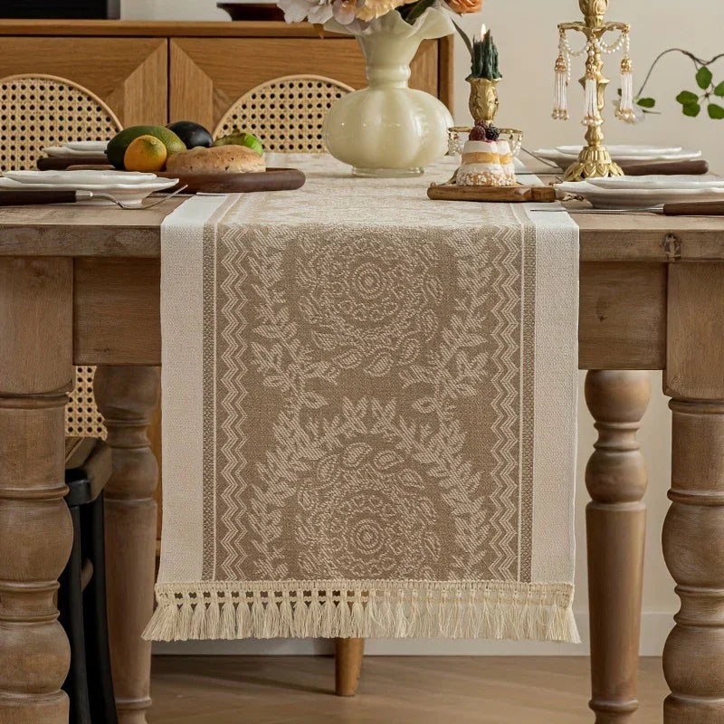 Table Runner - Waterproof Polyester Floral