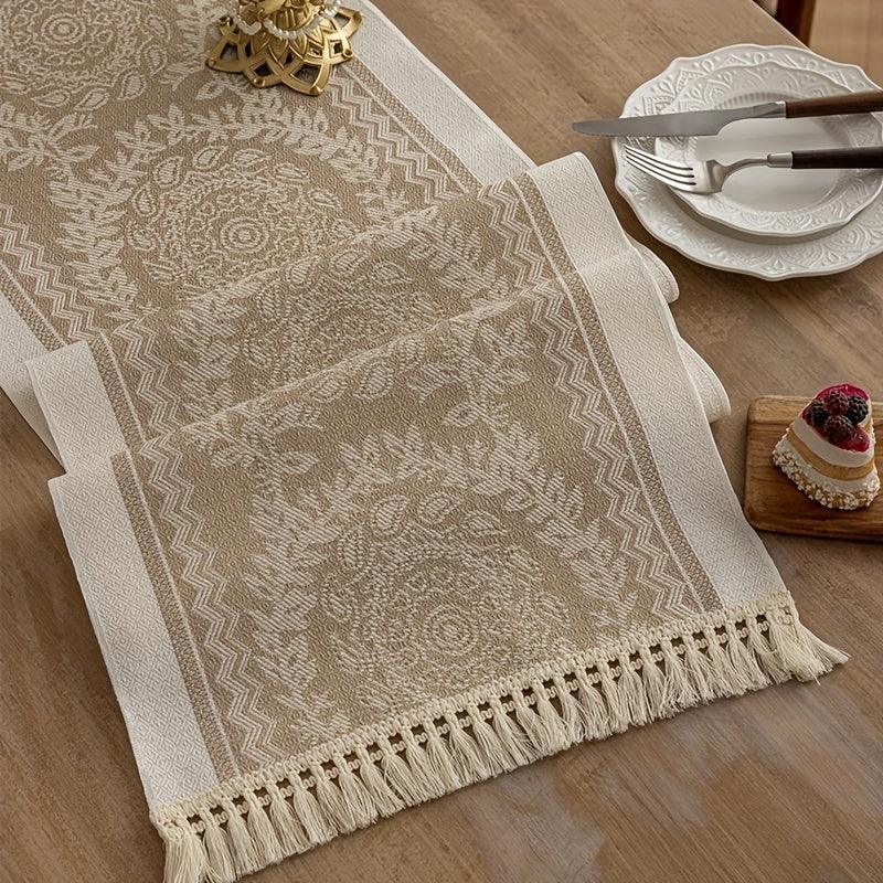 Table Runner - Waterproof Polyester Floral