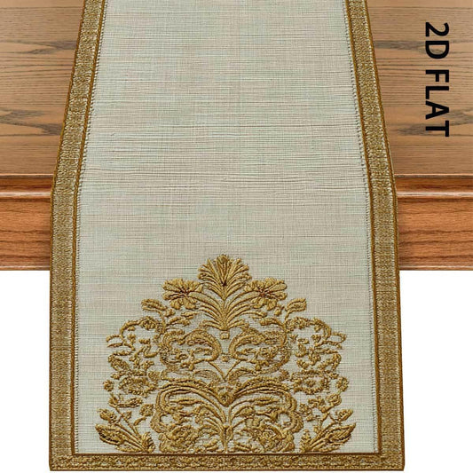 Tablecloth - Vintage Golden Floral