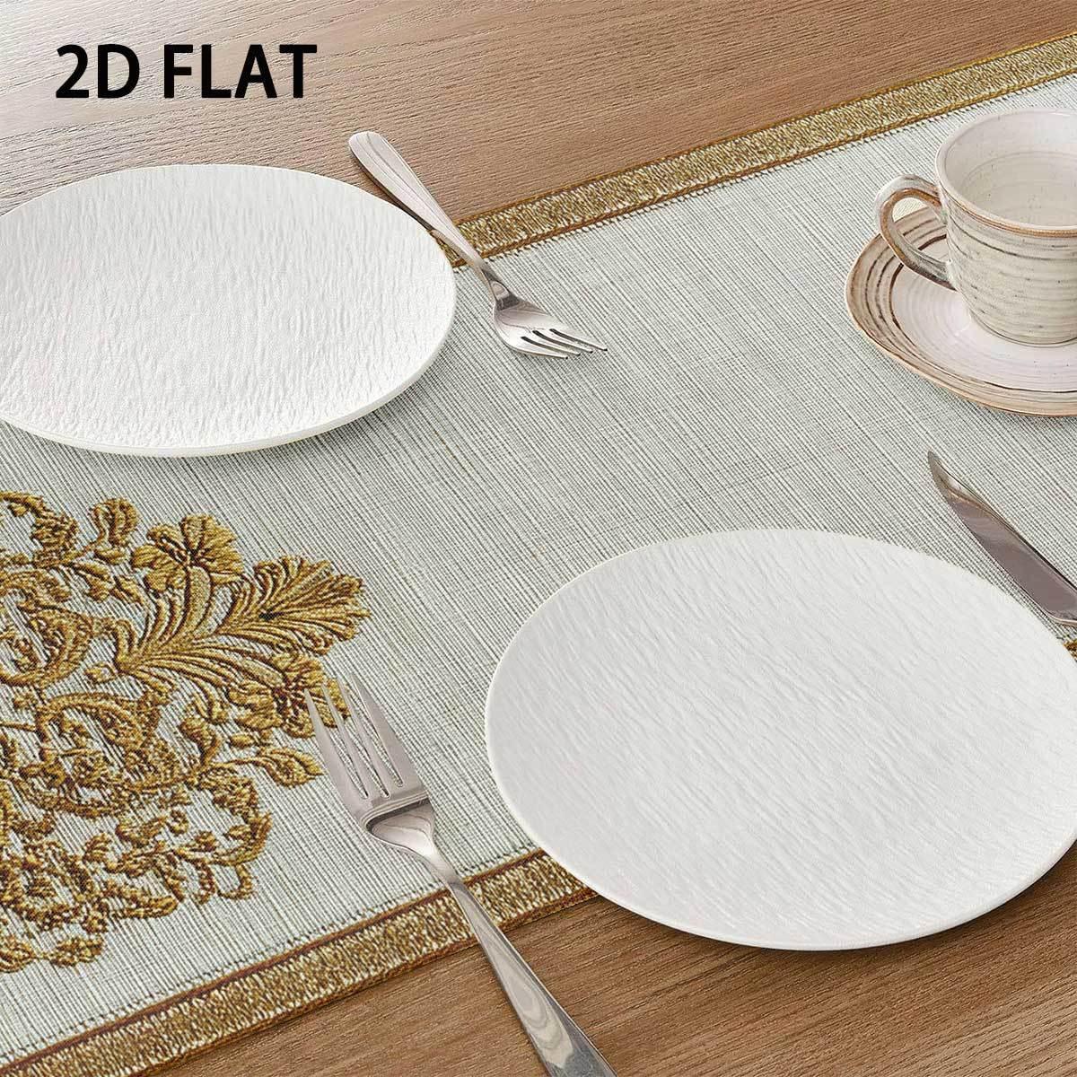 Tablecloth - Vintage Golden Floral