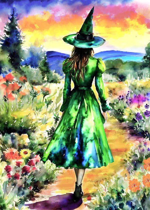 The Green Witches Journey 500 Piece Jigsaw Puzzle - Limited Release | Springbok Puzzles