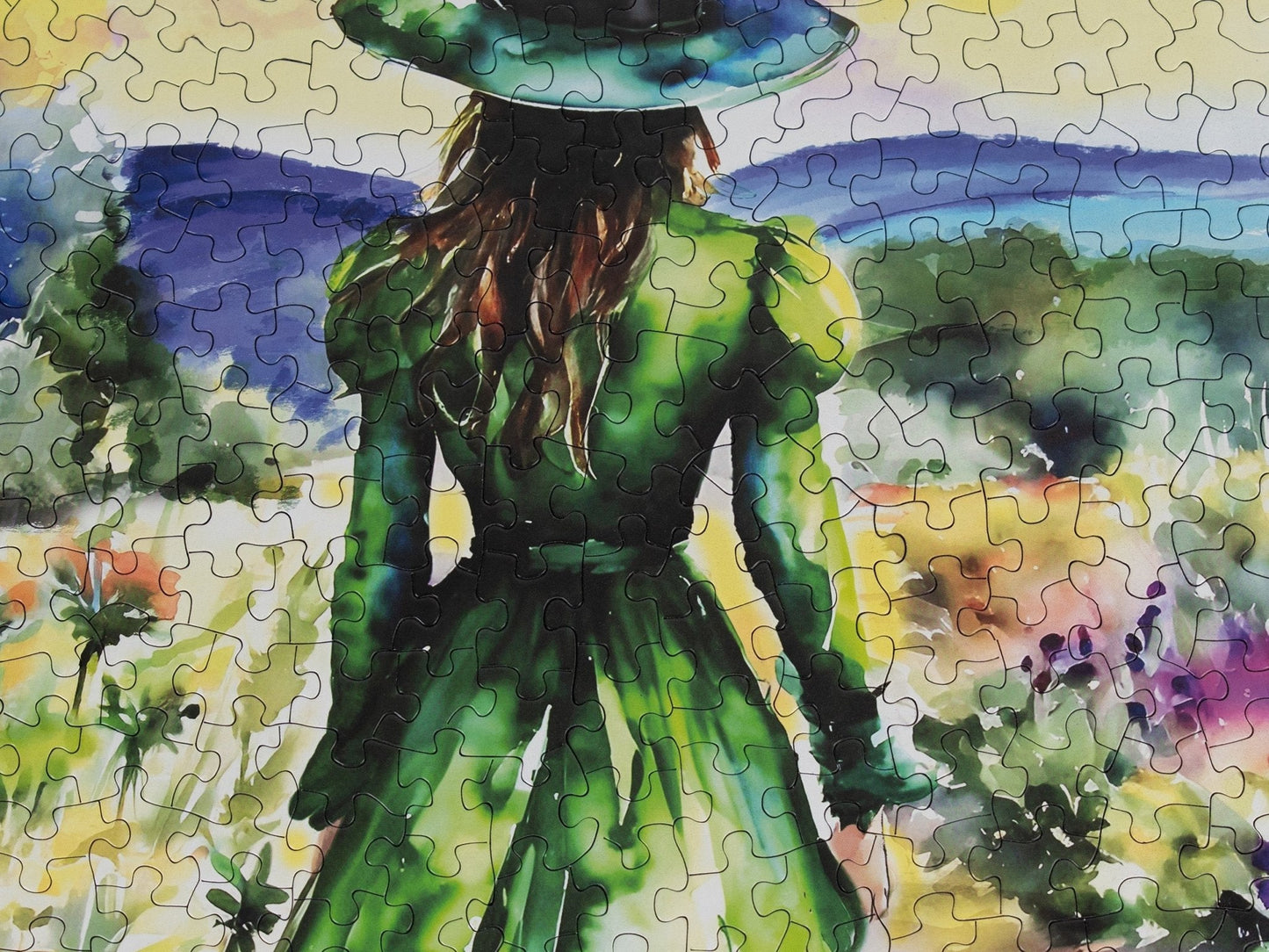 The Green Witches Journey 500 Piece Jigsaw Puzzle - Limited Release | Springbok Puzzles