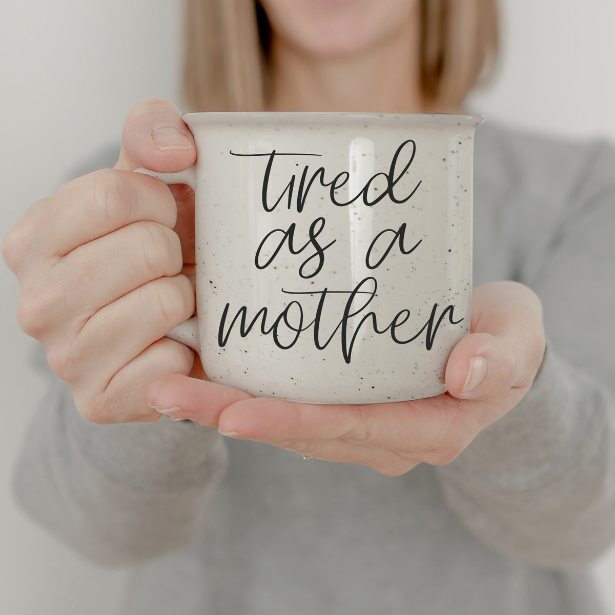 Tired As A Mother Coffee Mug 14.5oz Ceramic Funny Mom Gift