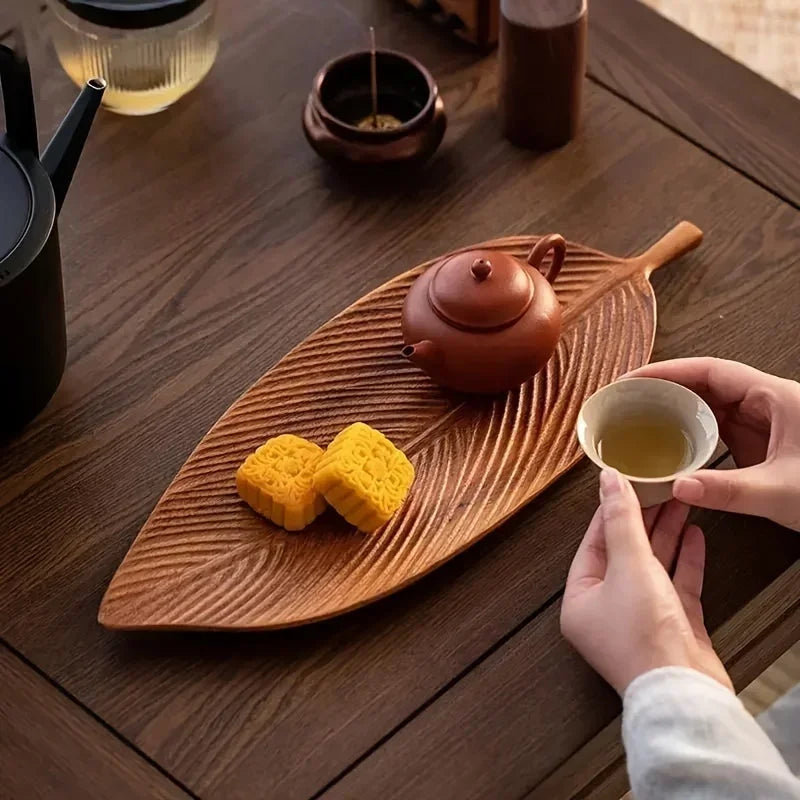 Tray - Antique Wooden Oleander