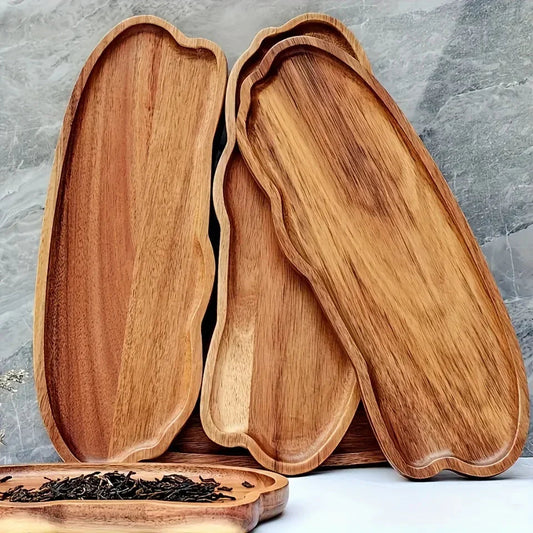 Tray - Oval Acacia Wood
