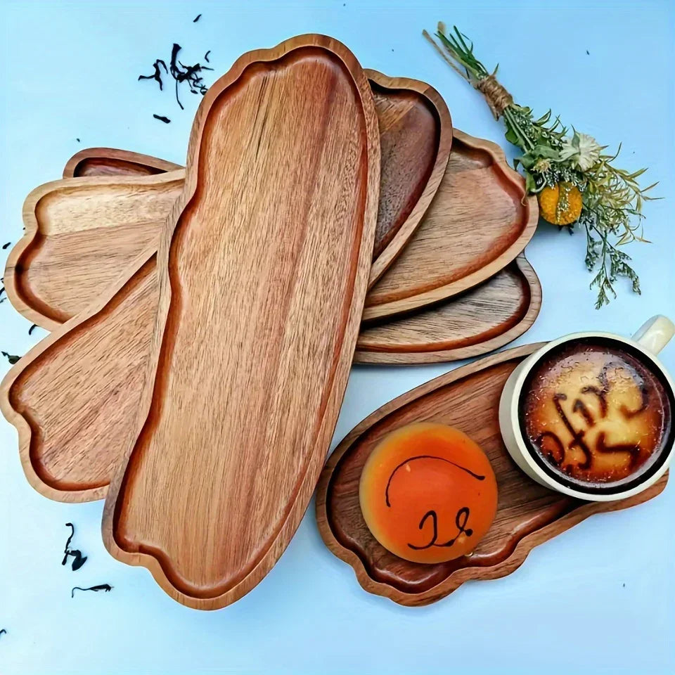 Tray - Oval Acacia Wood