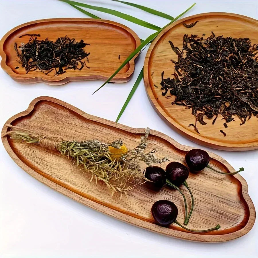 Tray - Oval Acacia Wood
