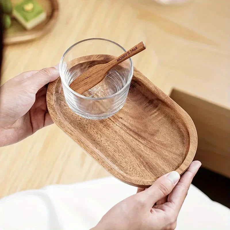 Tray - Wooden Acacia Wood