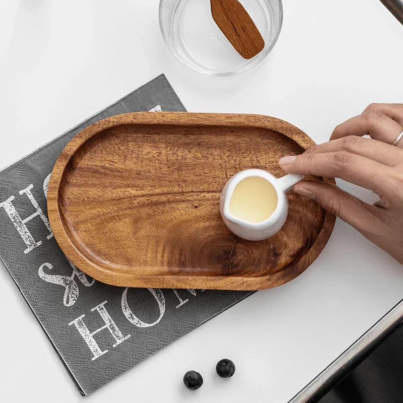 Tray - Wooden Acacia Wood