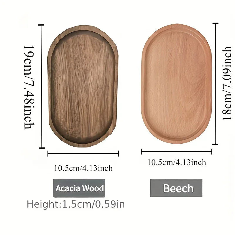 Tray - Wooden Acacia Wood