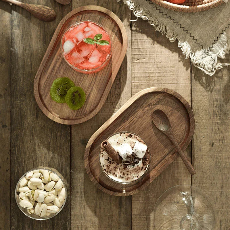 Tray - Wooden Acacia Wood