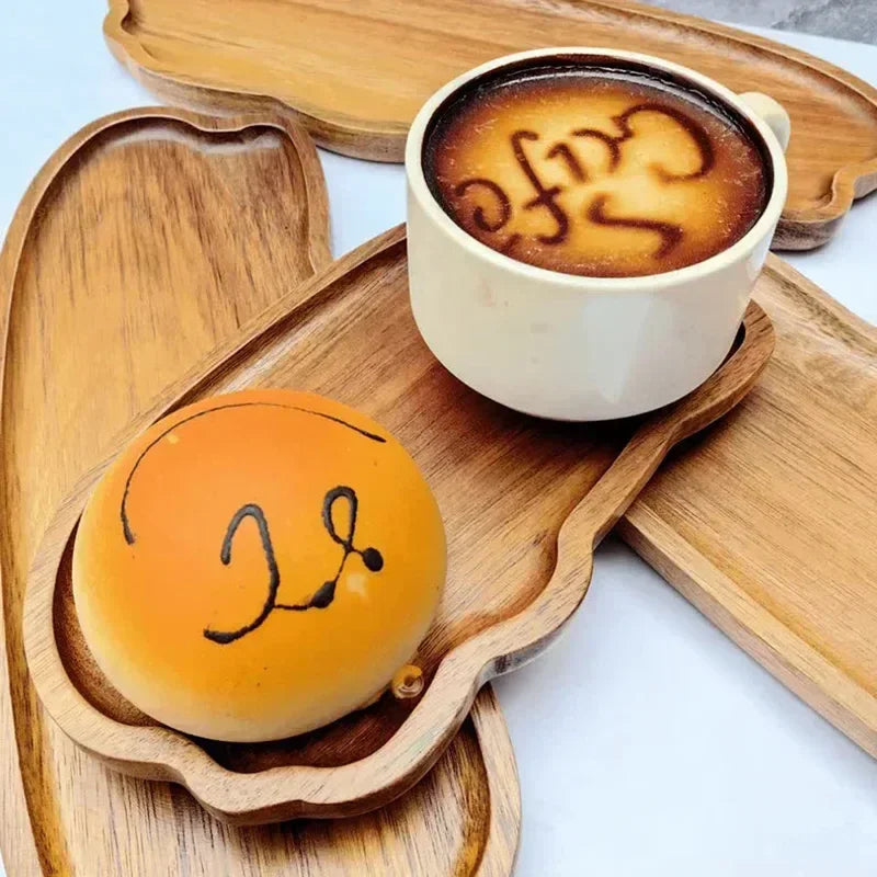 Tray - Wooden Decorative Round