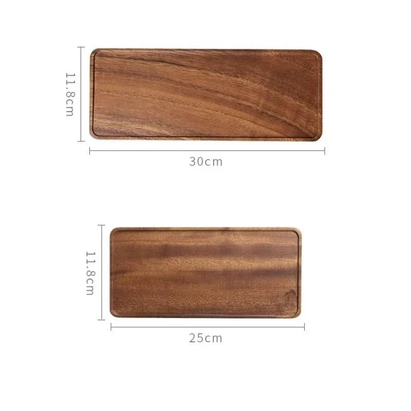 Tray - Wooden Rectangular