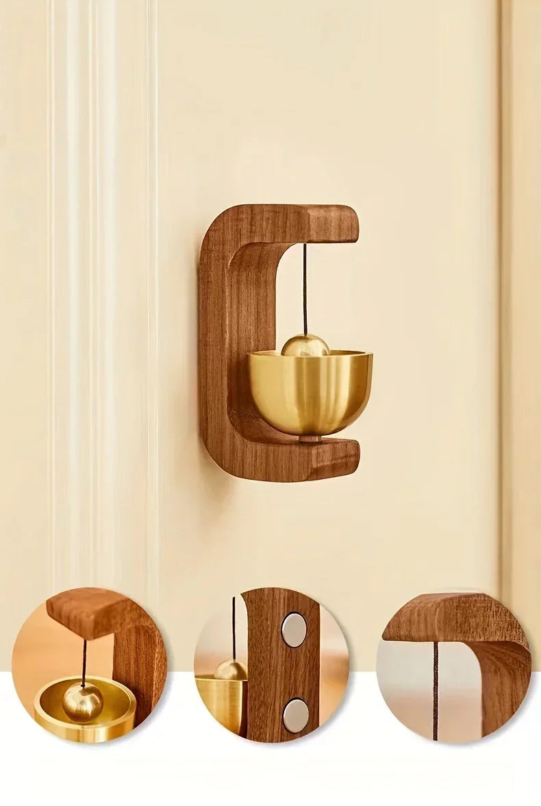 Wind Chime - Brass Metal Vintage