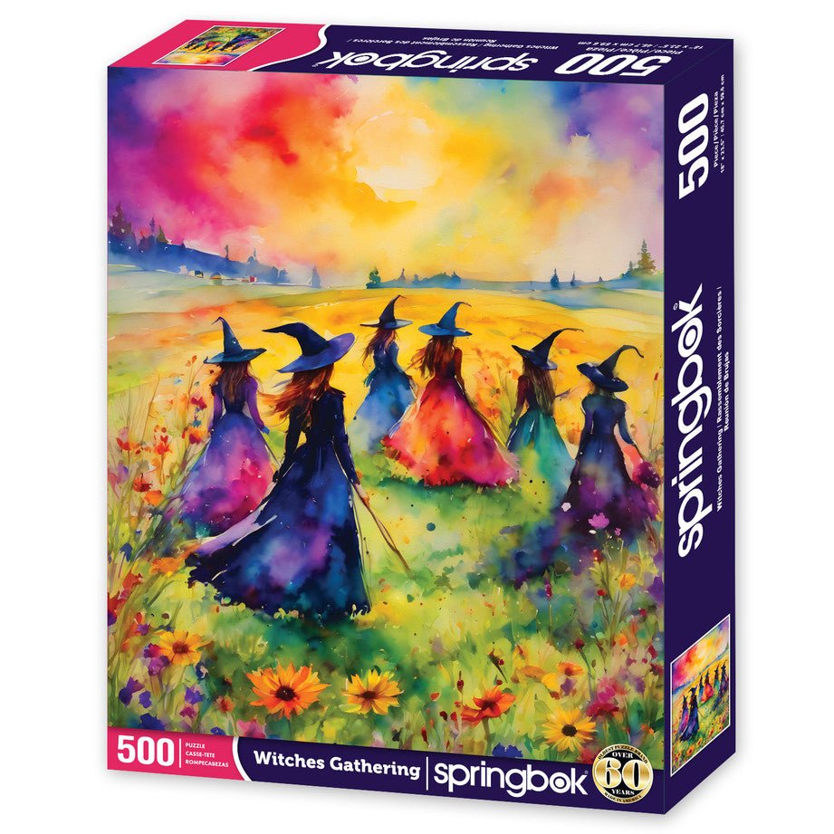 Witches Gathering 500 Piece Jigsaw Puzzle by Springbok Puzzles