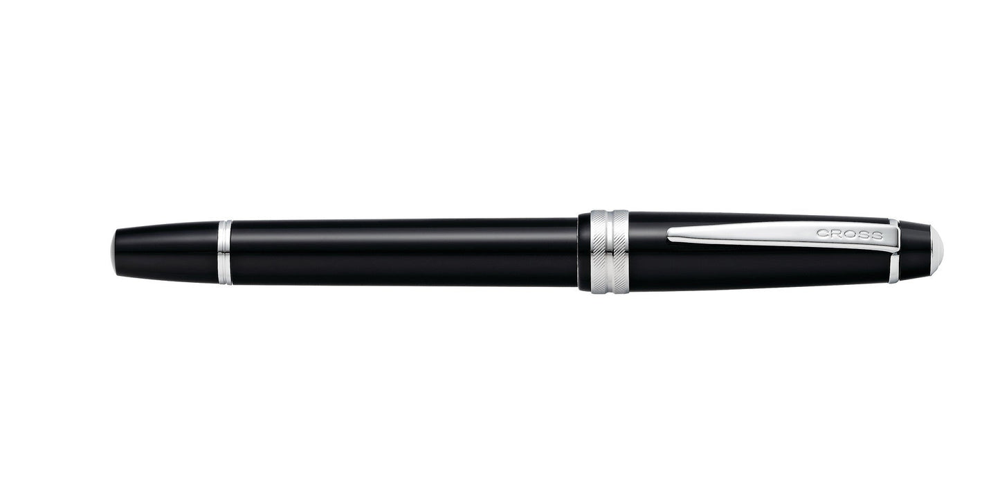 Bailey Light™ Polished Black Resin Extra-Fine Nib Fountain Pen