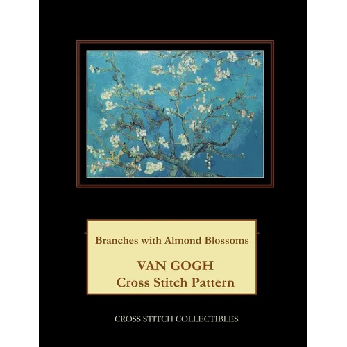 Branches with Almond Blossoms: Van Gogh Cross Stitch Pattern - Paperback
